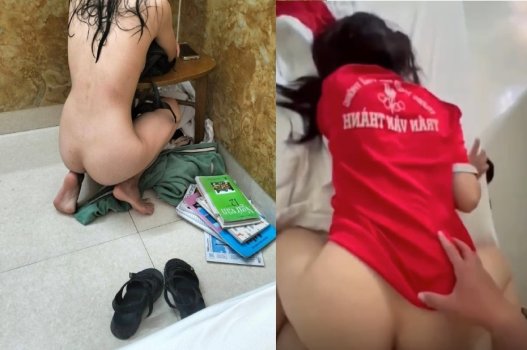 Clip sex nữ sinh THPT Trần Văn Thành trong nhà nghỉ